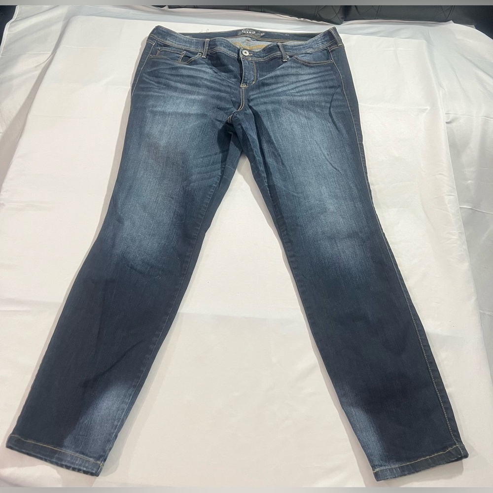 Torrid Dark Blue Skinny Jeans